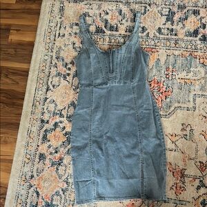 Denim Sleeveless Dress